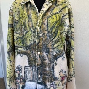 Winnie the Pooh and Friends Fleece Jacket for Adults